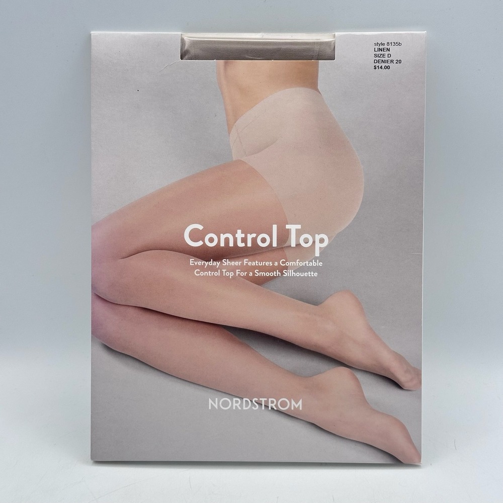 Nordstrom Control Top Everyday Sheer Pantyhose Hosiery Size 1